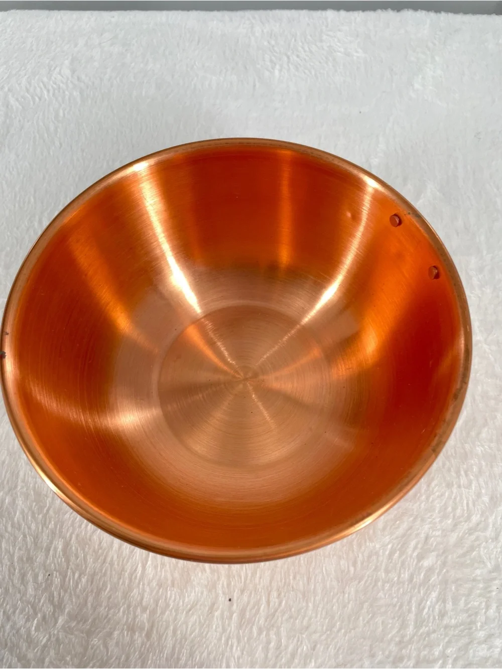 Copper-Finish Mixing Bowl